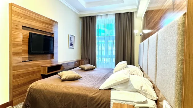 غرفة قياسية بسرير مزدوج أو سريرين منفصلين بغرفة نوم واحدة، Grand Eurasia Hotel 5/10