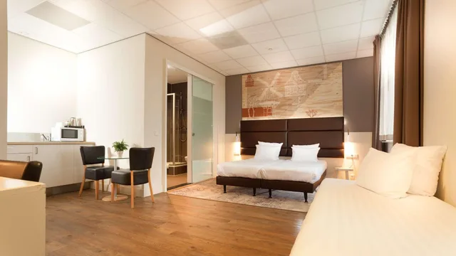 جناح بغرفتي نوم بمطبخ صغير، Best Western Zaan Inn 2/4