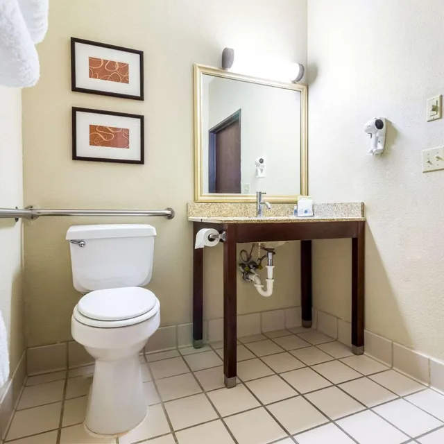 جناح بسرير كوين لذوي الإعاقة، Comfort Suites Sioux Falls Mall District SD 6/7