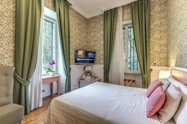 غرفة ديلوكس بسرير مزدوج، Hotel Villa Mangili 1/10