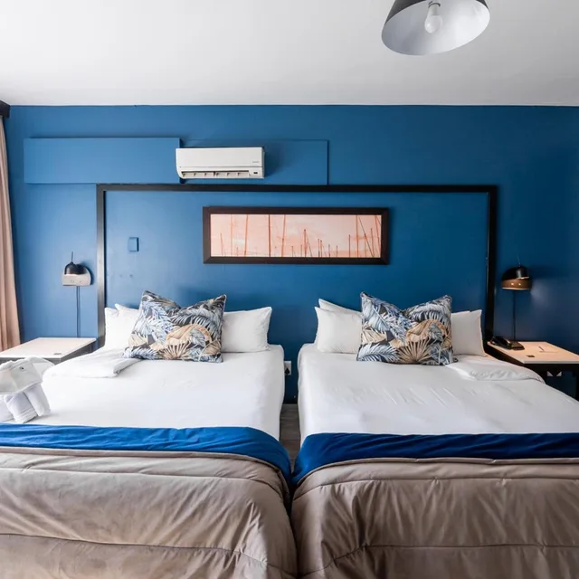 غرفة بسرير مزدوج أو سريرين منفصلين، Indaba Lodge Hotel Richards Bay 5/7