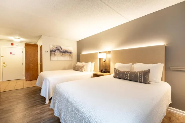 غرفة ديلوكس بسرير مزدوج، Fireside Inn Suites West Lebanon 4/10
