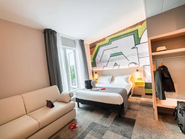 غرفة قياسية بسرير مزدوج، Ibis Styles Clamart Gare Grand Paris 3/9