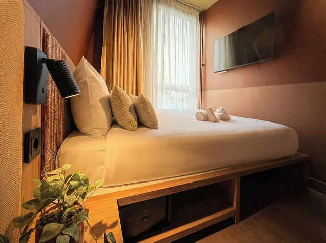 غرفة سوبيريور كبيرة بسرير كوين، De Pijp Boutique Hotel 7/10