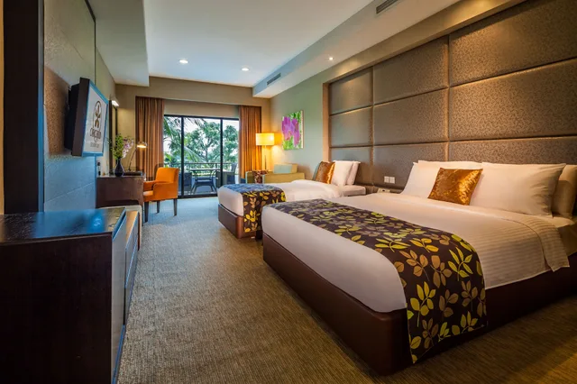 غرفة ديلوكس بسرير كوين وسرير فردي، Orchid Country Club 3/10