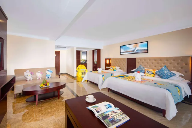 غرفة عائلية بإطلالة على البحر، Wyndham Garden Wenchang Nanguo 1/2