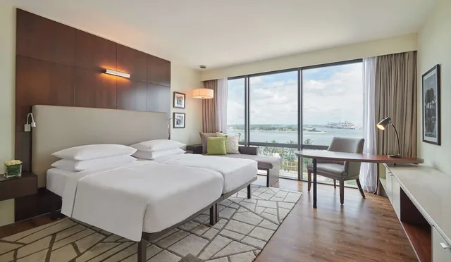 غرفة بسريرين منفصلين بإطلالة على البحر، Hyatt Regency Dar Es Salaam - The Kilimanjaro 7/10