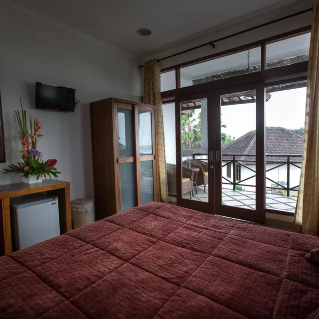 غرفة سوبيريور بسرير مزدوج بإطلالة جزئية على البحر، Ecosfera Hotel 5/9