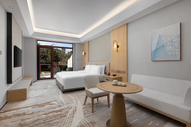 غرفة قياسية بسرير كينج، Crowne Plaza Zhoushan Seaview 4/5