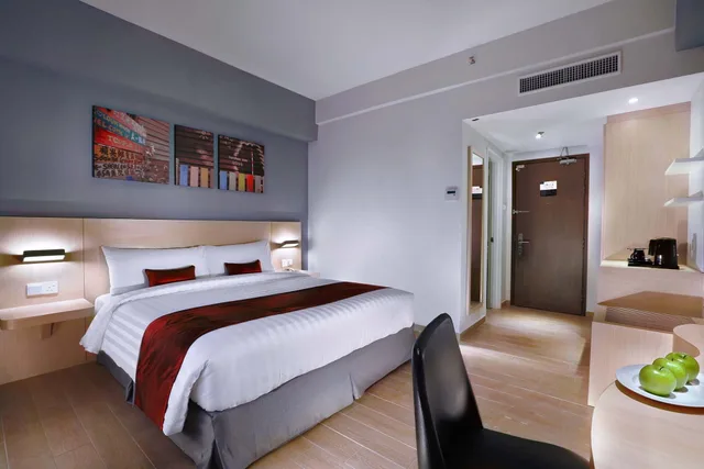 غرفة سوبيريور بسرير كوين، Hotel Neo Penang 7/10