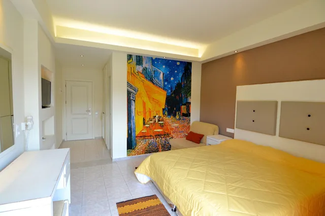 غرفة كلاسيكية بسرير مزدوج أو سريرين منفصلين بإطلالة على المسبح، Paloma Blanca Hotel 4/9