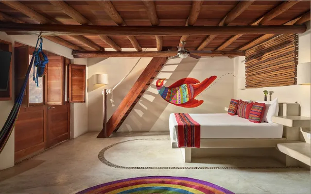 غرفة بريميوم بسرير مزدوج أو سريرين منفصلين، Hotel El Pueblito 2/2