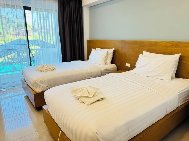 غرفة ديلوكس بسريرين منفصلين، Collection O Room Lanna Hotel 1/4