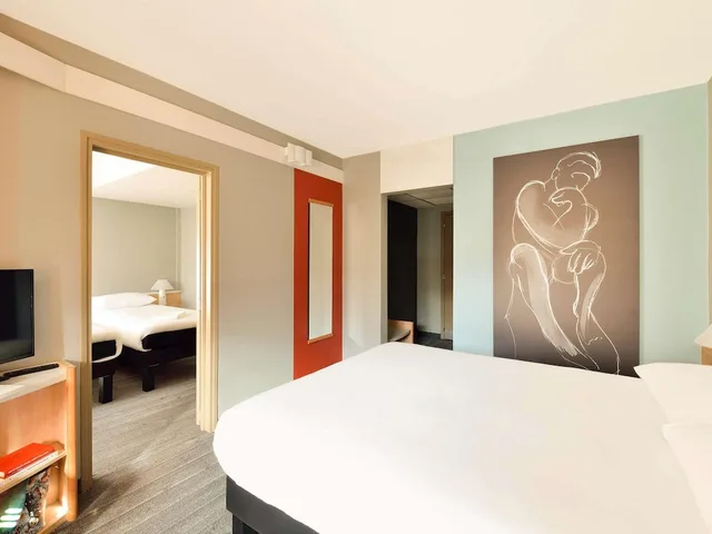 غرفة قياسية بسرير مزدوج وسريرين منفصلين، Ibis Budapest Citysouth 4/10
