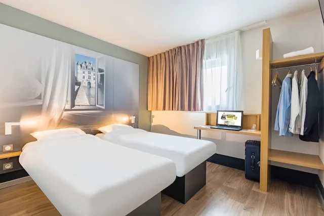 غرفة بسريرين منفصلين، B&B hotel Tours Parc Expo Saint Avertin 2/3