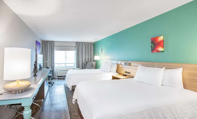 غرفة بريميوم بسريرين كوين، Hilton Garden Inn Des Moines/Urbandale 1/3