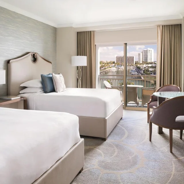 Room, 2 Queen Beds, Marina View, Balcony, The Ritz Carlton Sarasota 3/4