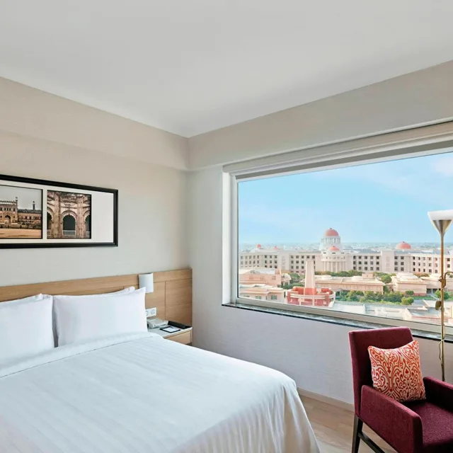 غرفة بسرير كوين، Fairfield By Marriott Lucknow 4/6