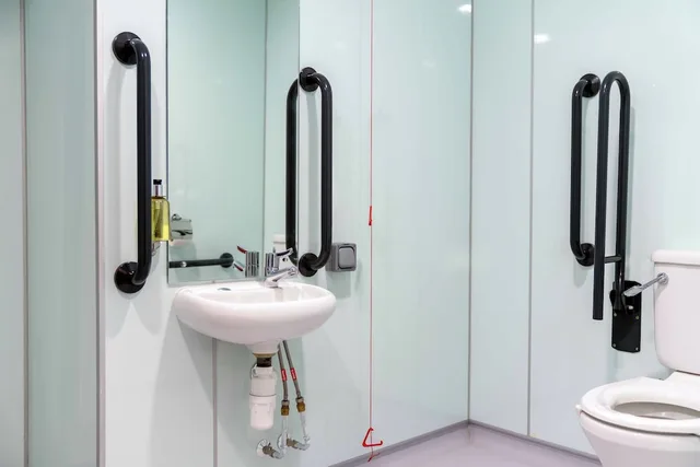 غرفة قياسية بسريرين منفصلين لذوي الإعاقة، easyHotel Manchester City Centre 9/10