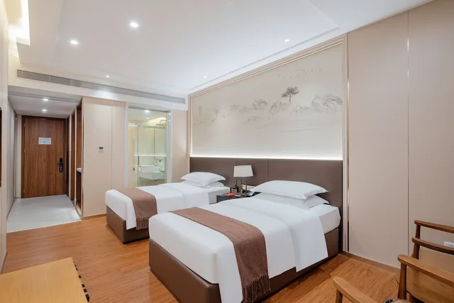 غرفة كومفورت بسريرين منفصلين، White Swan Guest House (Zhaoqing Hubin) 1/2
