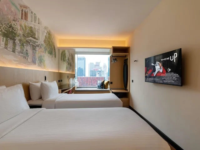 غرفة ديلوكس بسريرين منفصلين، Ibis Singapore on Bencoolen 1/8