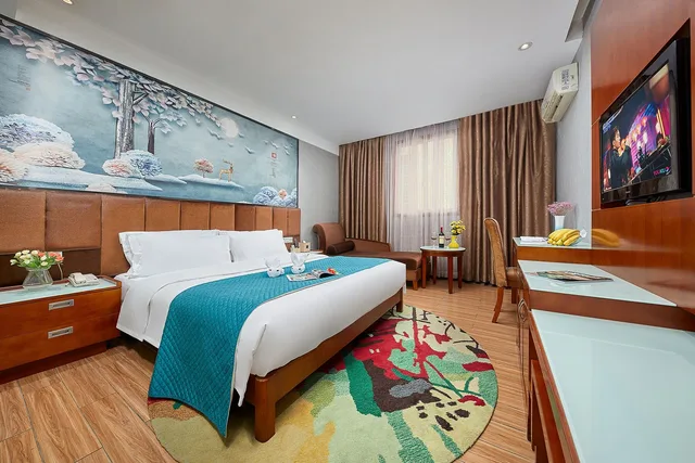 غرفة بزنس بسرير مزدوج، Kaiserdom Hotel Guangzhou Airport Branch 5/10