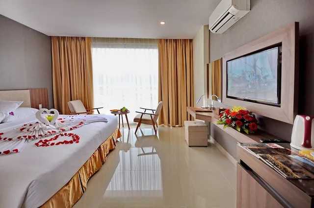 غرفة ديلوكس بإطلالة على الجبل، Rigel Hotel 2/4