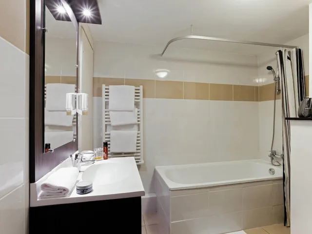 شقة بسريرين منفصلين بغرفة نوم واحدة مع أريكة، Adagio Access Marseille Saint Charles 4/5