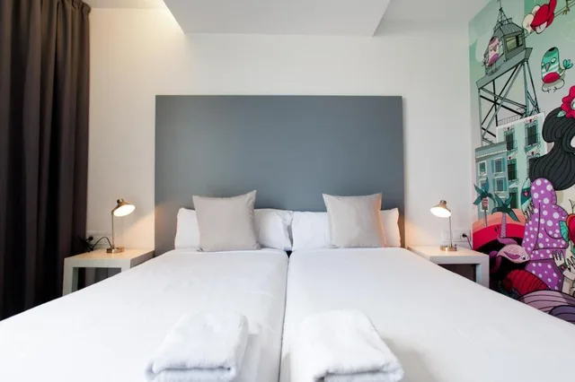 غرفة مفردة بحمام خاص، Hostel St Christophers Inn Barcelona 3/6