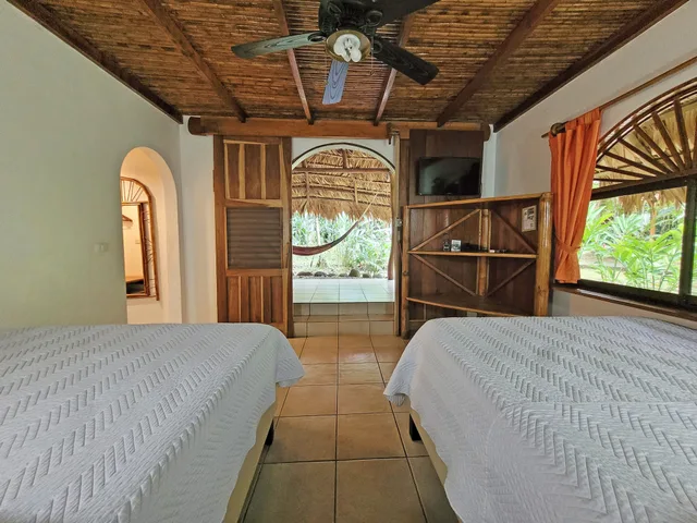غرفة سوبيريور بسريرين كوين بإطلالة على الحديقة، Cariblue Beach Jungle Resort 9/10