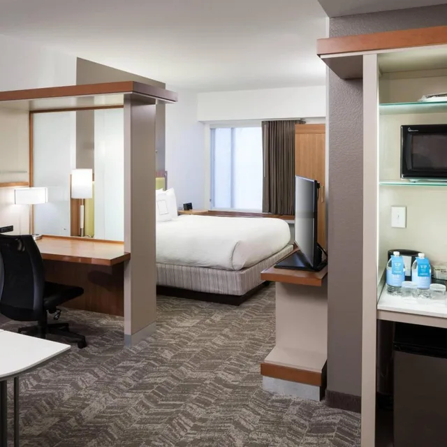 استوديو بسرير كينج مع أريكة بحوض استحمام لذوي الإعاقة، Springhill Suites by Marriott Orlando at Seaworld 1/8