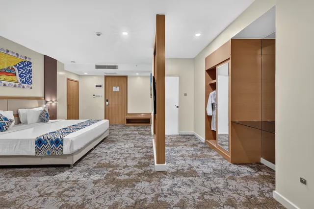 غرفة ديلوكس بسرير كينج، PrideInn Azure Hotel Nairobi Westlands 8/10