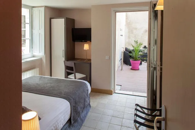 Standard, Single, Logis Hotel Le Puits Dore 1/2