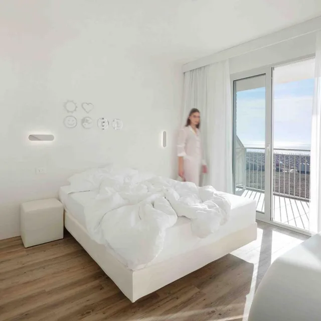 جناح بإطلالة على البحر، Albergo Stellamare 9/10