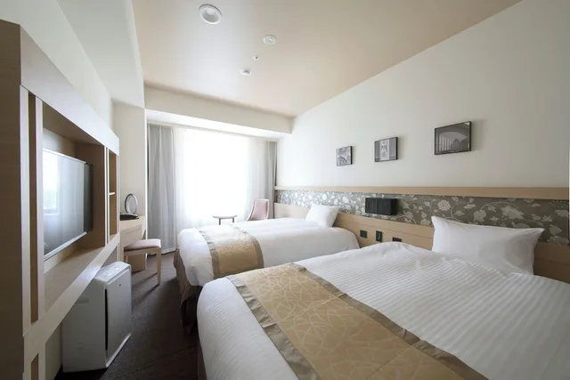 غرفة بريميوم بسريرين منفصلين، Hotel Keihan Yodoyabashi 1/2