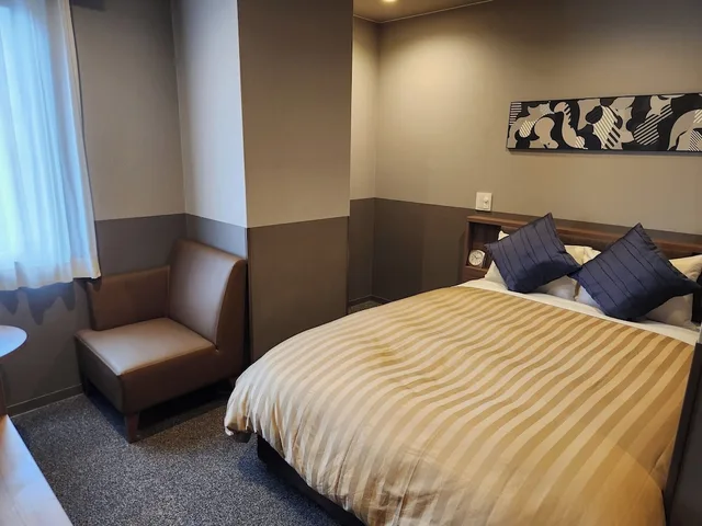غرفة قياسية بسرير مزدوج للمدخنين، Hotel Sun Royal Kawasaki 1/3
