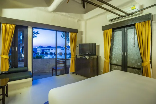 فيلا بسرير كينج بإطلالة على البحر، Punnpreeda Beach Resort 8/10