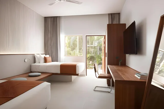 غرفة ديلوكس بسريرين، Plantation Urban Resort And Spa 1/1