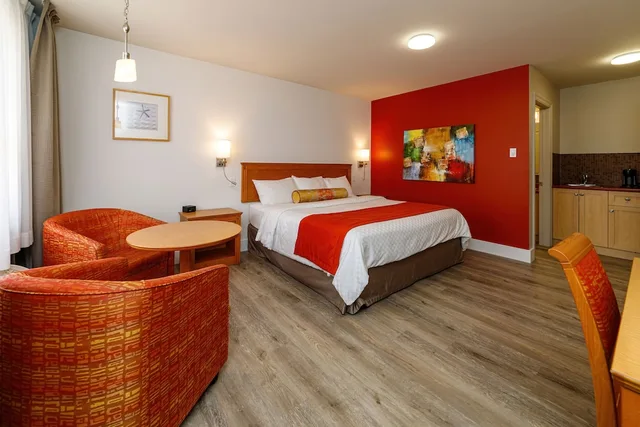 استوديو بسرير كينج، Hotel Motel Castel de la Mer 2/3