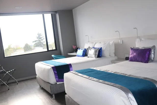 Room, 2 Queen Beds, Hotel Black Tower Premium 1/10