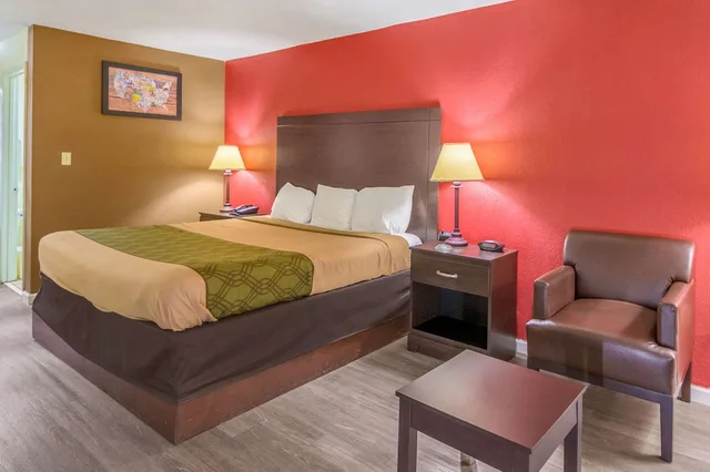 غرفة بسرير كينج لذوي الإعاقة، Econo Lodge Andalusia, AL 3/6