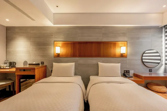 غرفة بسرير مزدوج أو سريرين منفصلين، Jin Man Jia Hotel 6/10