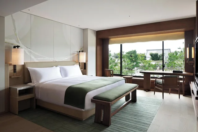 غرفة بسرير مزدوج بإطلالة، HOTEL THE MITSUI KYOTO, a Luxury Collection Hotel & Spa 8/10