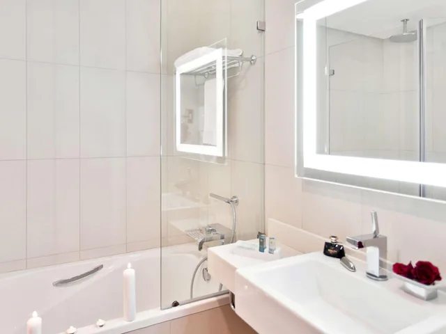 جناح سوبيريور بسرير كينج مع أريكة، Novotel Abu Dhabi Gate 4/7