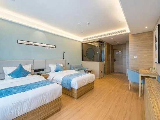 غرفة بسريرين منفصلين، GreenTree Eastern Xuzhou High Speed Railway Station West Exit Station Hotel 1/1
