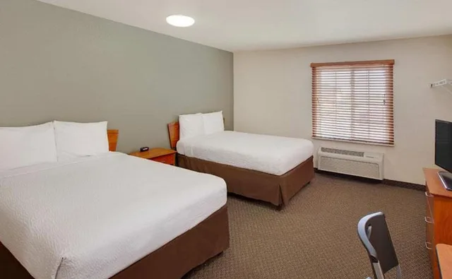 غرفة بسريرين مزدوجين، WoodSpring Suites Houston I-10 West 3/7