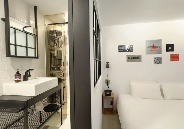 Medium, Loft, Double Bed, No Window، Art Otel Ximending Taipei 10/10