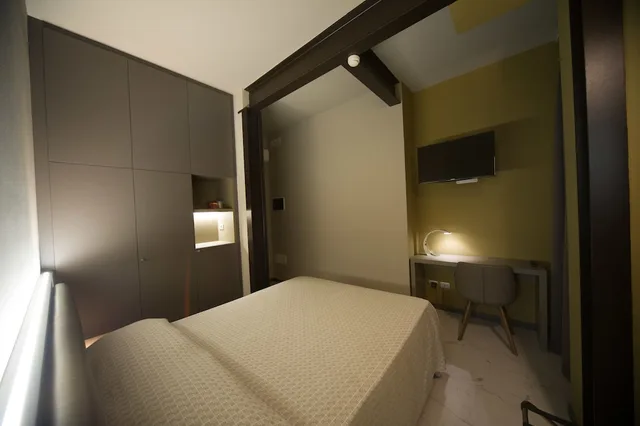 غرفة اقتصادية اقتصادية بسرير مزدوج، Aaron Hotel 3/8