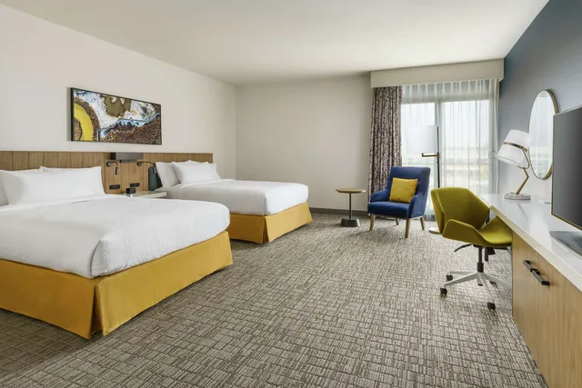 غرفة ديلوكس بسريرين كوين لذوي الإعاقة، Hilton Garden Inn Sunnyvale 1/3