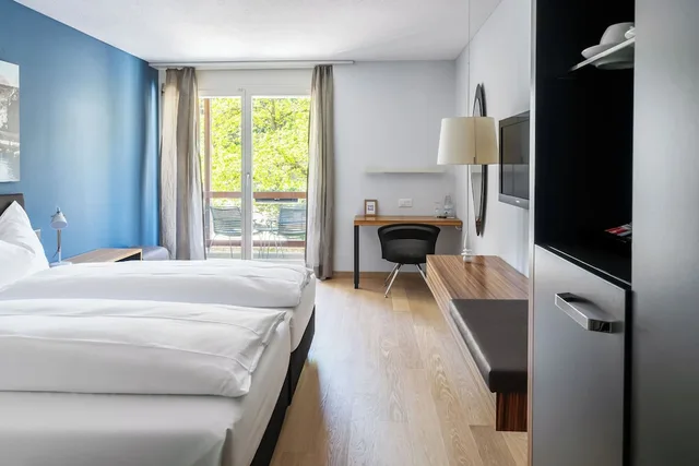 Room, Twin Beds, Hill View، Seehotel Kastanienbaum 4/10